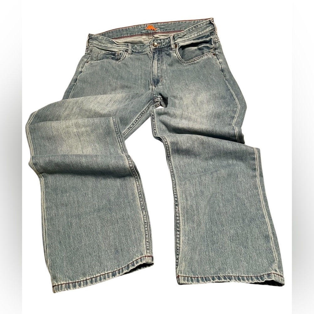 Tommy Bahama Cayman Island Relaxed Straight Fit Jeans Denim Medium Wash Blue 38